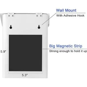 SUBEKYU Contenedor magnético de metal para lavandería_2