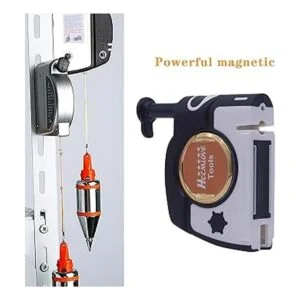 Plumb Bob magnético 10.7 onzas 10.76 oz con cuerda de_7