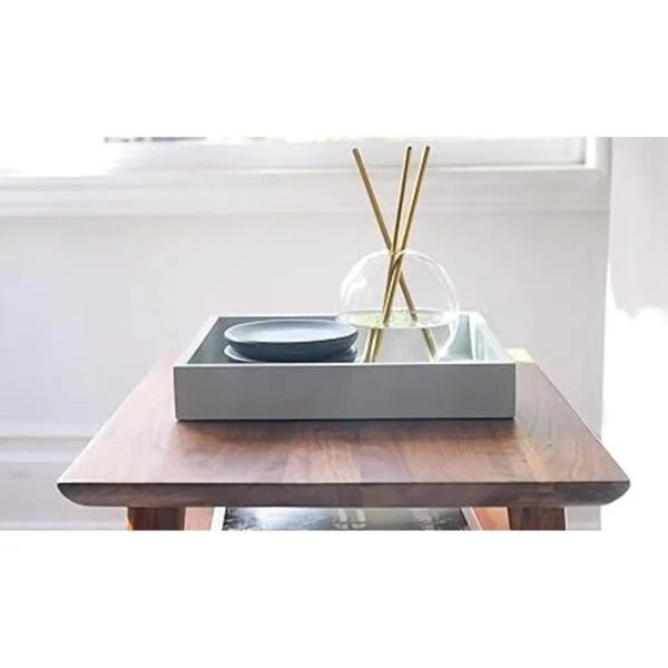 Montecito Home Bandeja decorativa cuadrada pequeña de_2