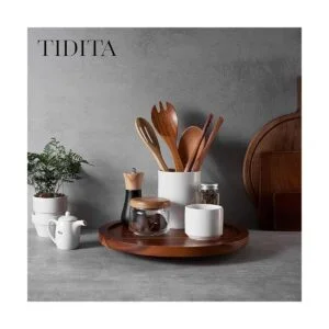 TIDITA Susan Lazy Susan de 13 pulgadas para mesa_5
