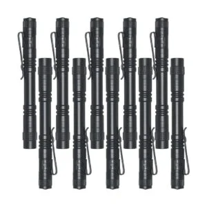 Beieverluck Paquete de 10 mini linterna LED pequeña de_1