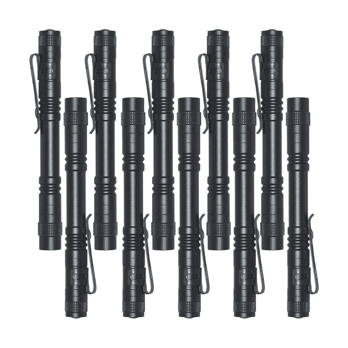 Beieverluck Paquete de 10 mini linterna LED pequeña de_1