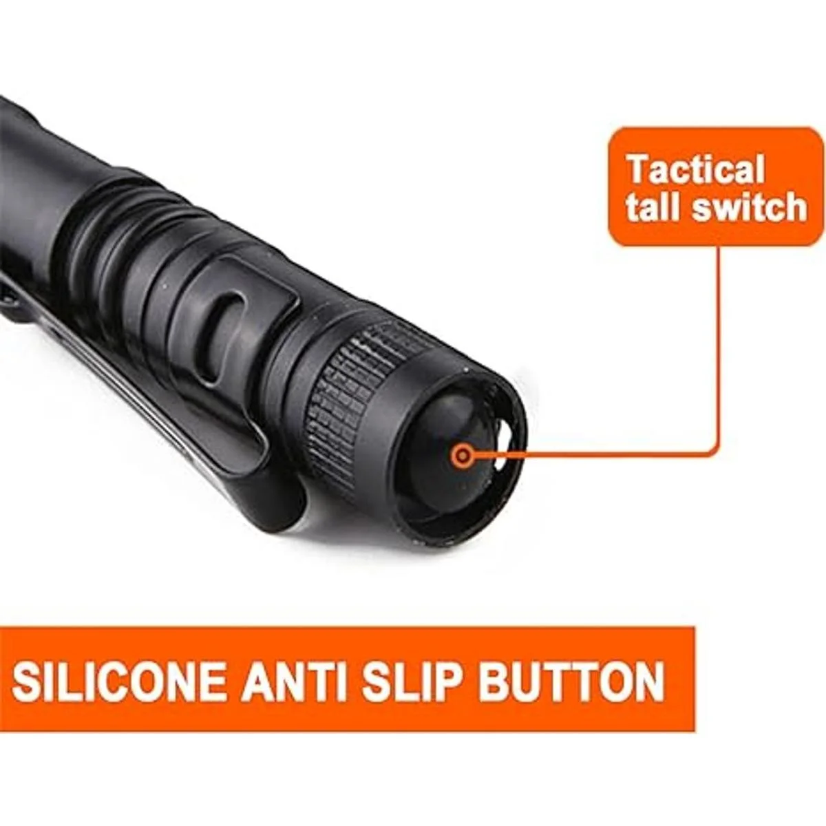 Beieverluck Paquete de 10 mini linterna LED pequeña de_4