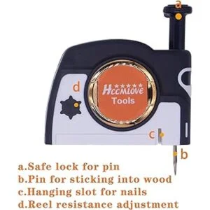 Plumb Bob magnético 10.7 onzas 10.76 oz con cuerda de_3