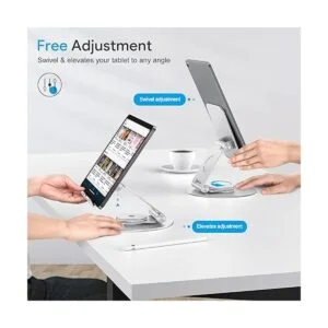 OMOTON Soporte giratorio para tablet con base giratoria_6