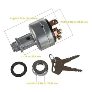 MIDIYA Komatsu Interruptor de llave de arranque con 4_4