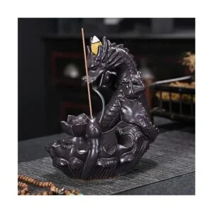 Dragon Backflow Quemador de incienso para cascada con_6