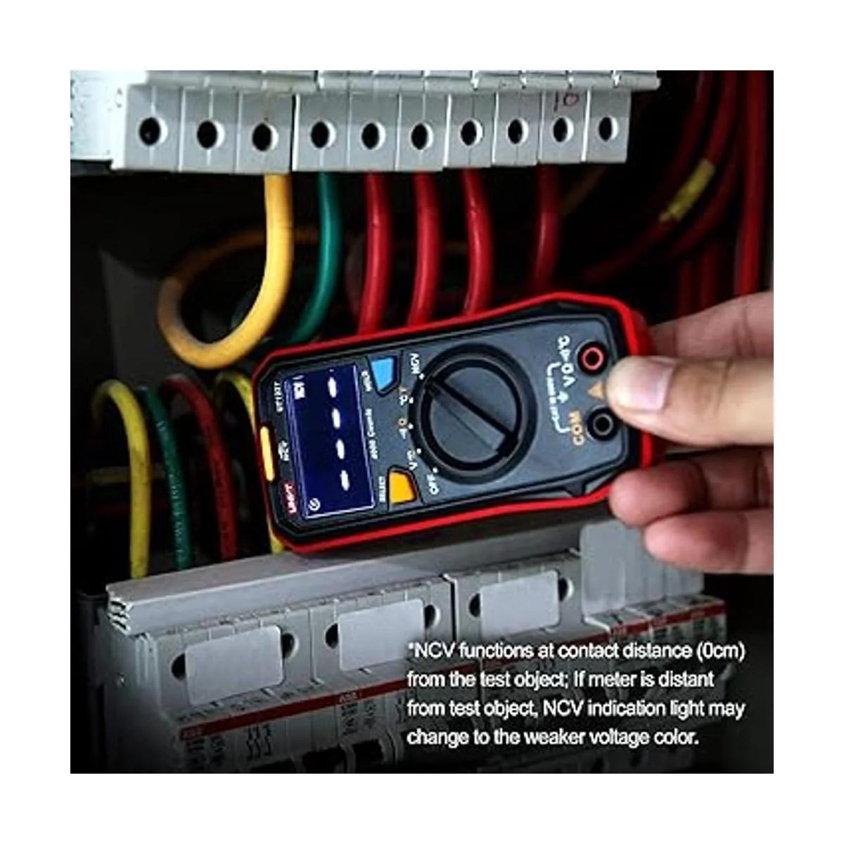 UNIT Kit de multímetro residencial UT123T voltímetro_4