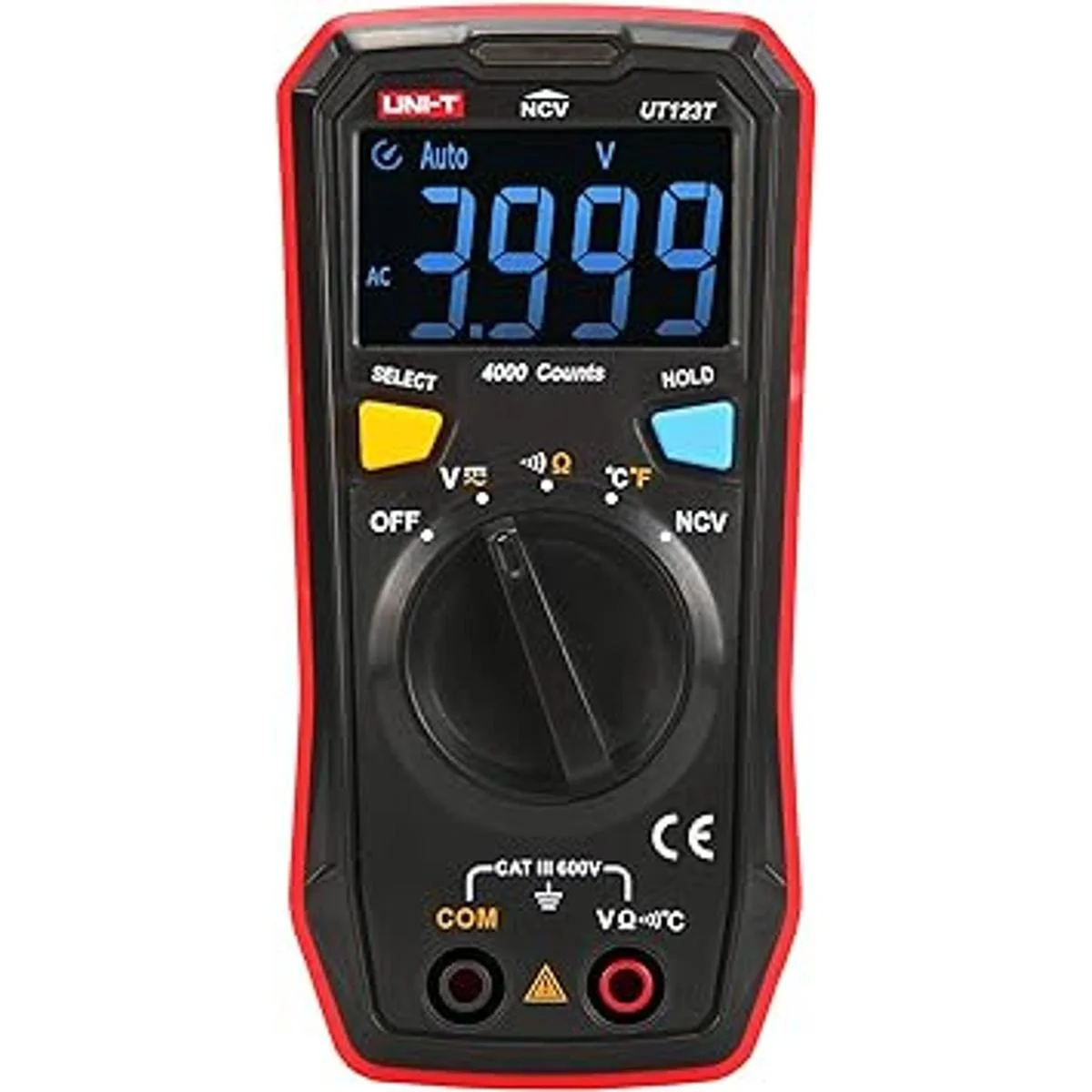 UNIT Kit de multímetro residencial UT123T voltímetro_3