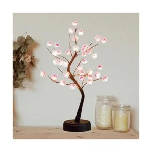 Lámpara de árbol de cerezo de 18 pulgadas con 36 luces LED_4