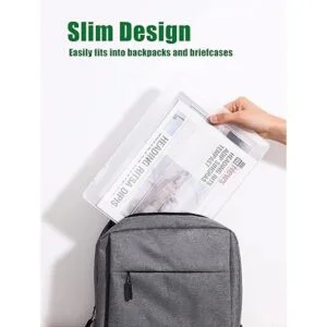 Denkee Paquete de 4 fundas para proyectos portátiles A4_5