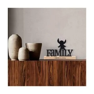 Disney Lilo and Stitch Ohana Means Decoración de mesa_5