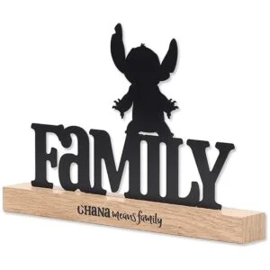 Disney Lilo and Stitch Ohana Means Decoración de mesa_2