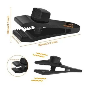 40 clips de lona agarre de bloqueo resistente clip de_2