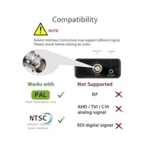 HDMI a BNC convertidor adaptador de vídeo HDMI en hembra_2