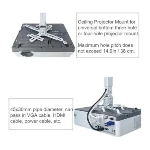 CORET Soporte de pared universal para proyector soporte_5