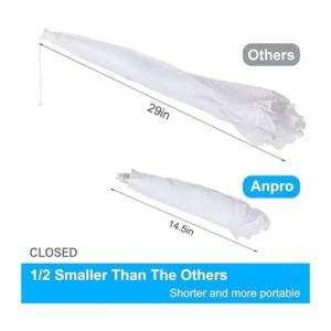 Anpro Tienda de campaña para alimentos redes emergentes_4