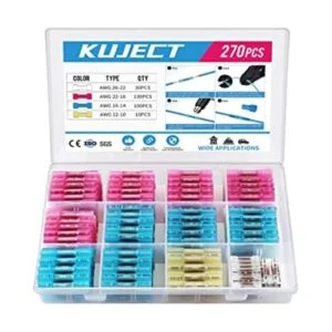 Kuject 270 conectores termorretráctiles kit de conectores_1