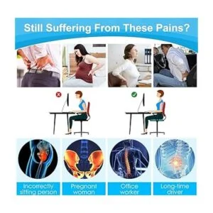 Cojín de asiento de gel Cojín mejorado de doble grosor_2