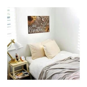 Sunator Just Breathe Lienzo decorativo para pared_3
