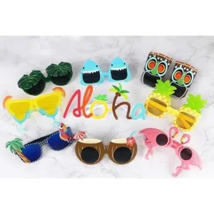 Luau Gafas de sol para fiesta 9 pares de divertidas_2