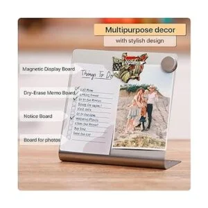 Tablero de anuncios magnético con soporte pequeño tablero_3