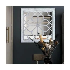 Wocred 2 espejos hexagonales de pared magnífico espejo_2