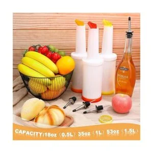 Botellas para verter jugo de frutas y licor suministros_5