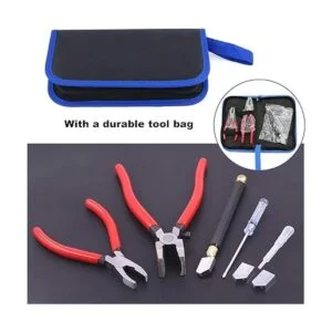 Glarks Juego de 4 alicates de cristal resistentes para_7