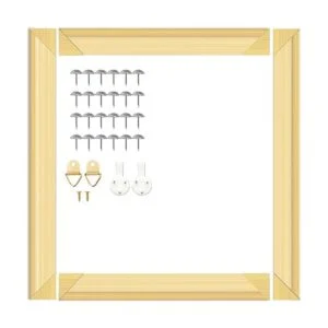 ECOIOU Barras de estiramiento de lona de 16 x 20 pulgadas_1