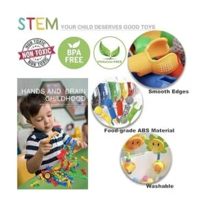 Kit de construcción de juguetes STEM para niños 125_6