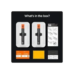 Spigen Protector de pantalla de vidrio templado compatible_7