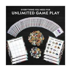 NATIONAL GEOGRAPHIC juego de bingo de rocas juego de la_5