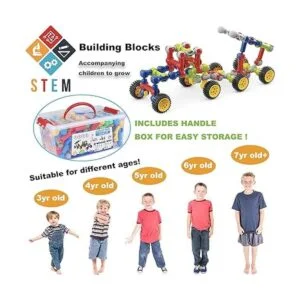 Kit de construcción de juguetes STEM para niños 125_4