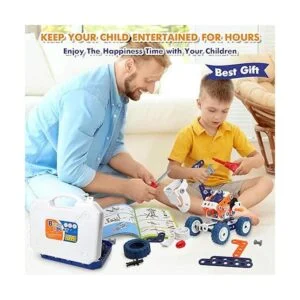 Kits de juguetes de construcción de 152 piezas STEM Toys_5