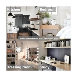 Ctoiotc Soporte de búho para altavoz inteligente de_7