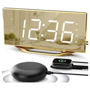 Reloj despertador para cama ruidoso para adultos con gran_1