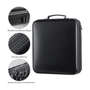 Soporte para CD de almacenamiento de DVD 160 fundas de CD_3