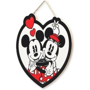 Open Road Brands Letrero de madera colgante de Mickey_2