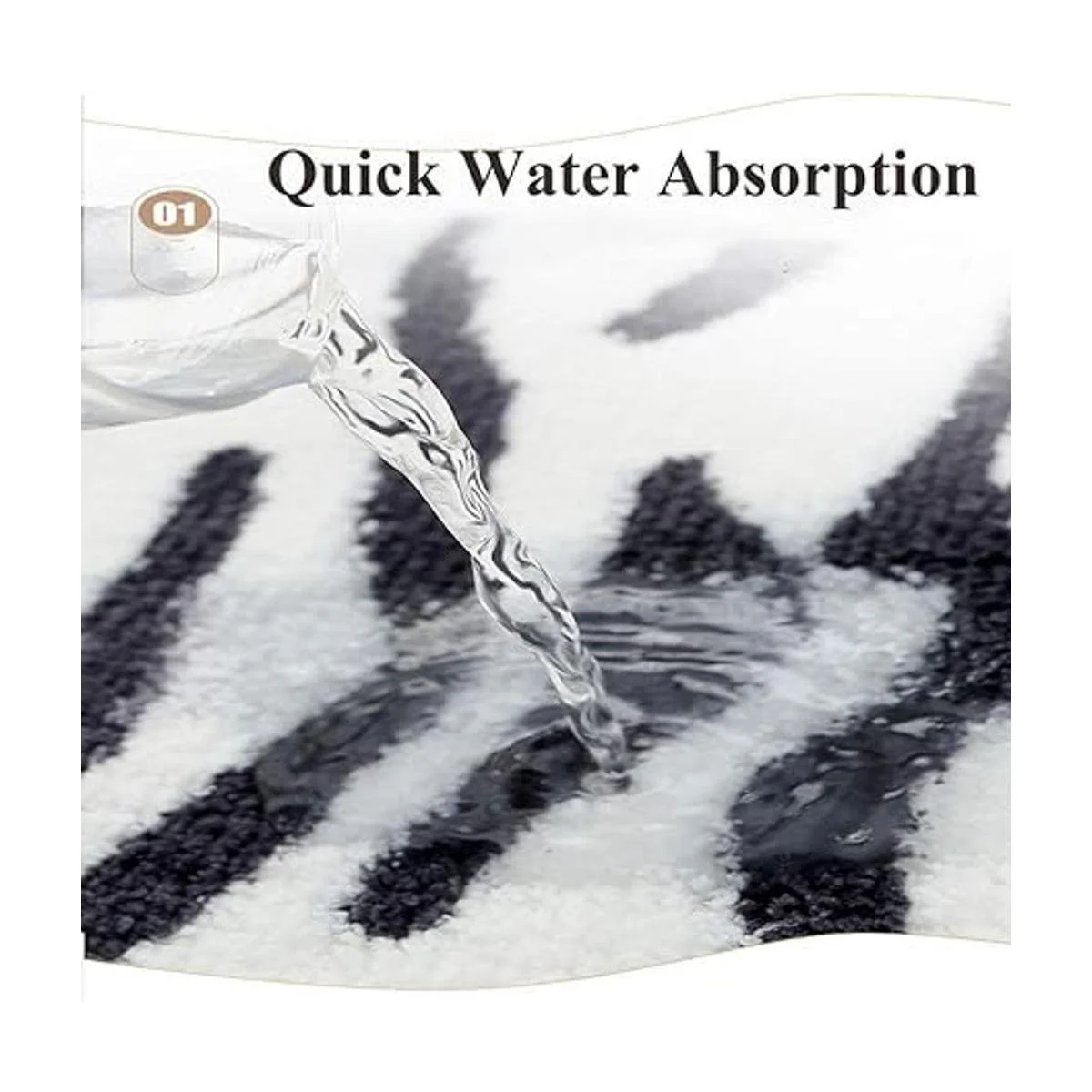 Alfombra con estampado de tigre bonita alfombra de_4