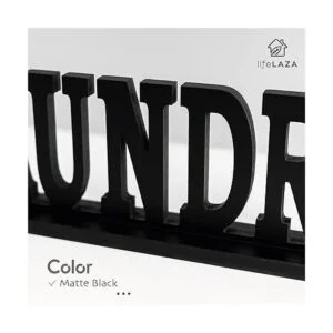 LifeLAZA Letrero de palabras para lavandería decoración_3