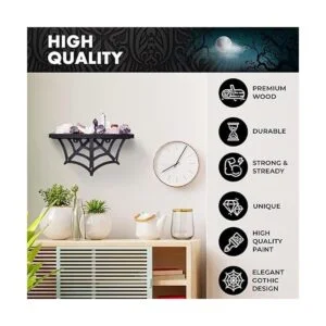 CEFRECO Estante flotante de telaraña Estante colgante_2