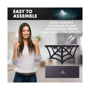 CEFRECO Estante flotante de telaraña Estante colgante_3