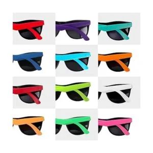 Paquete de 36 lentes de sol de neón para fiesta de 12_3