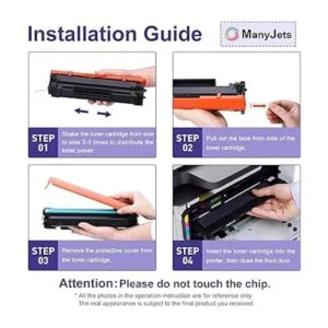 ManyJets Cartucho de tóner compatible con HP 48A CF248A_7