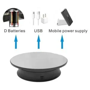 Soporte de exhibición giratorio motorizado 8 pulgadas de_2