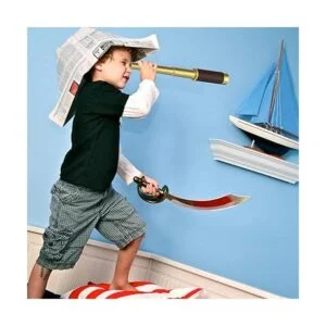 SSZS Telescopio monocular pirata 25 x 30 pulgadas de_3