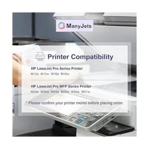 ManyJets Cartucho de tóner compatible con HP 48A CF248A_2