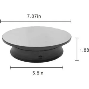 Soporte de exhibición giratorio motorizado 8 pulgadas de_5