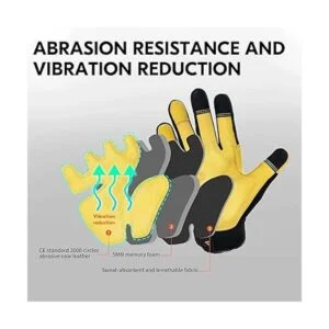 Vgo 1 par de guantes de trabajo de seguridad_2